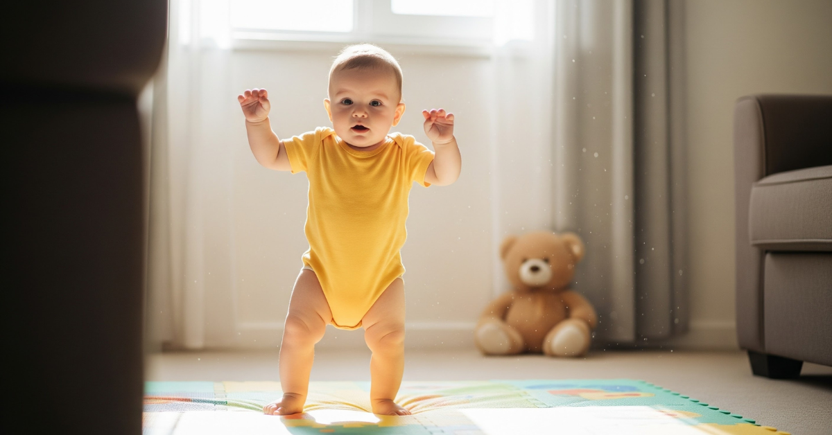 Stages of Standing: From Supported to Independent