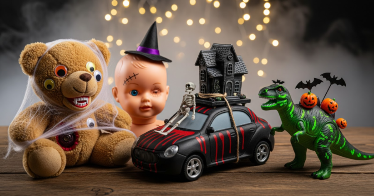 How to Turn Your Regular Toys into Halloween Props