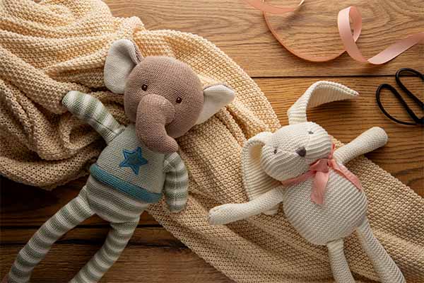crochet soft plush newborn toys 