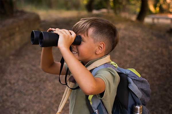 Solo Outdoor Games: Boy Scouts spending time in nature