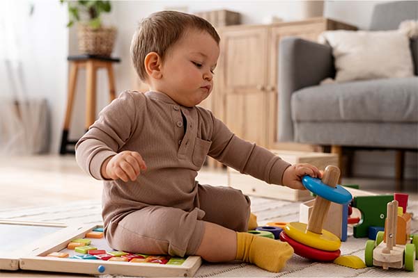 Toys to babies