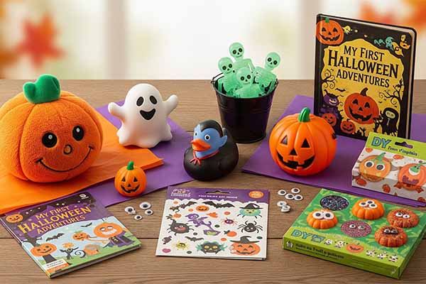 Halloween candy, Halloween books