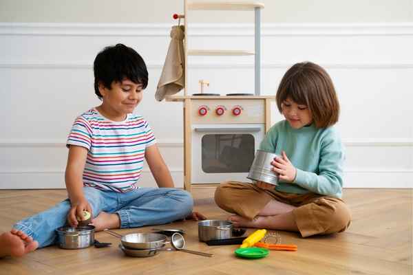 kids playing together on floor